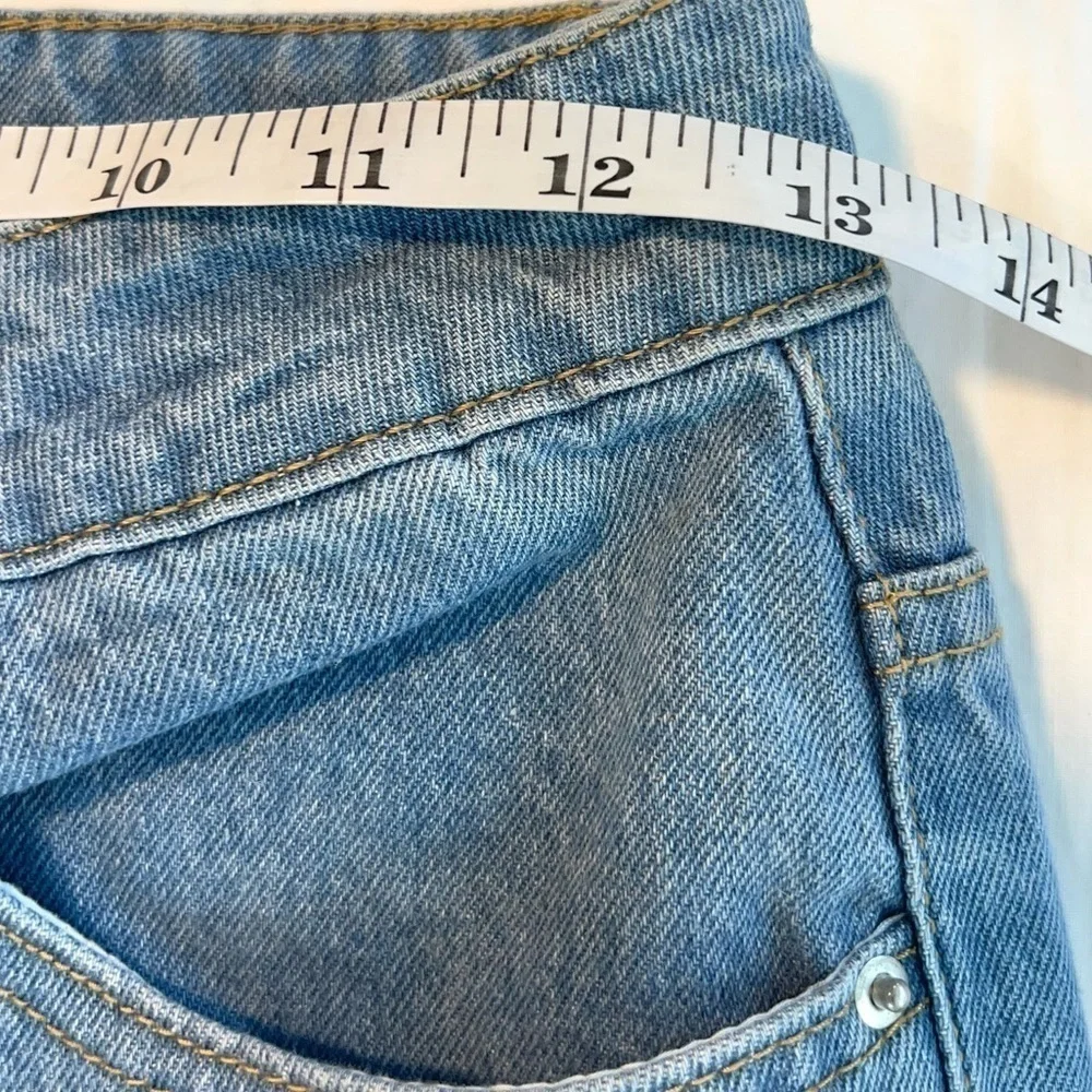 Shein,High-Waist,Raw Hem Flare Jeans, Fun, Funky and Fabulous,So Cool! Size XS